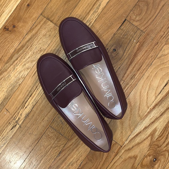SOLD RARE maroon Calvin Klein LIRA 7.5 - Picture 9 of 11